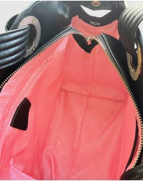 Belle & Bloom - Heart Of Gold Leather Shoulder Bag