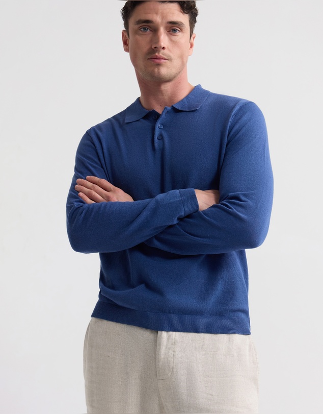 Oxford - Thomas Linen Blend Polo