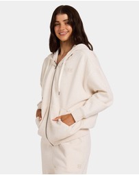 Billabong - Womens Wave Essentials Zip Pullover Hoodie
