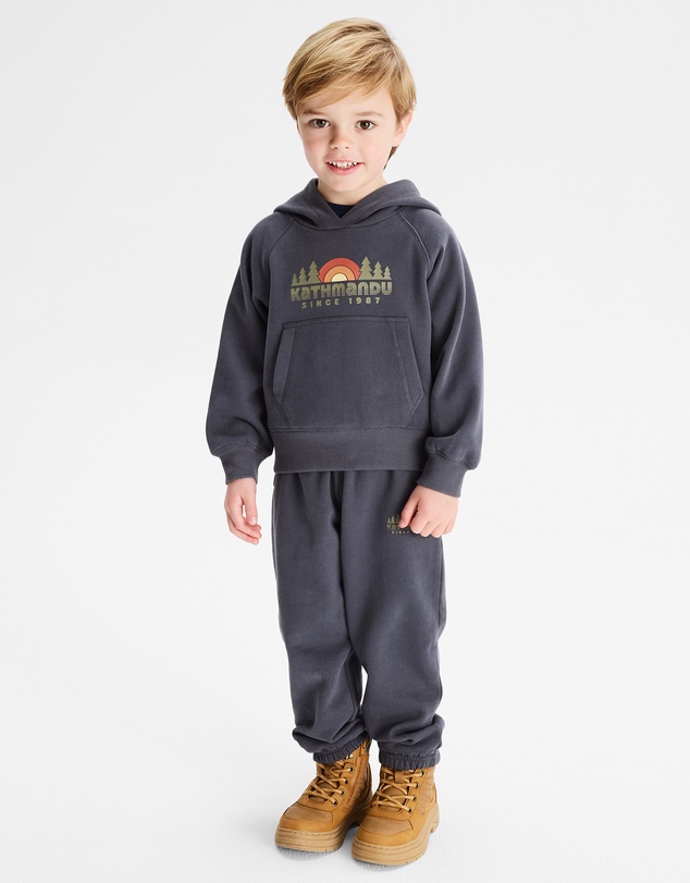 Kathmandu - Kids' Retro Logo LT BB Hoodie