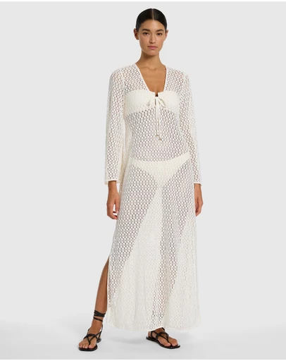 JETS - Stretch Lace Maxi Kaftan