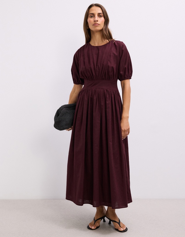 The Fated - Gallery Waisted Midi Dress