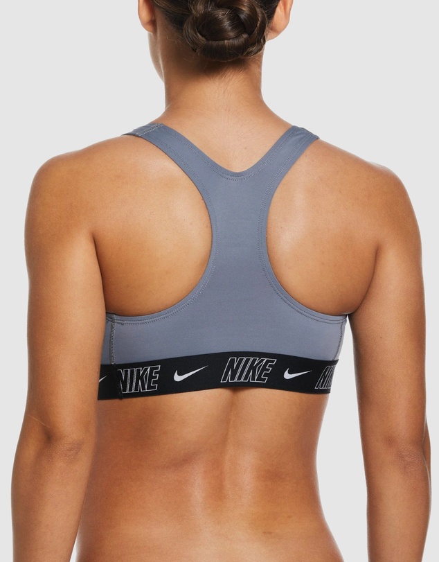 Nike - Fusion Logo Tape Racerback Bikini Top