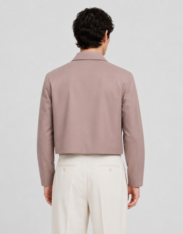 Justin Cassin - Judd Cropped Zipper Jacket