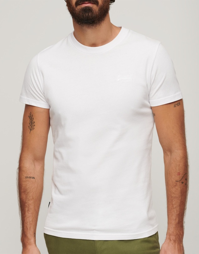 Superdry - Organic Cotton Essential Logo Slim Fit T-Shirt