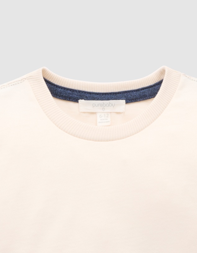 Purebaby - Basic Heavy Weight Tee-Kids-Babies