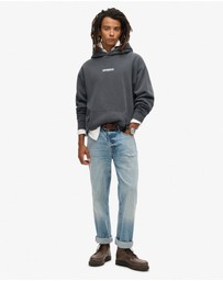 Superdry - Micro Logo Graphic Loose Hoodie
