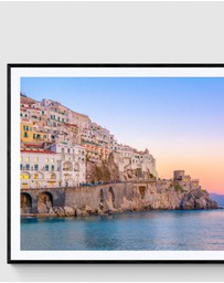 Inka Arthouse - Amalfi Sunset Italy Art Print