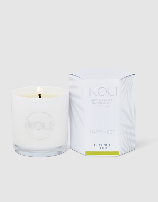 IKOU - Eco-Luxury Candle Glass Happiness