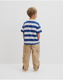 Country Road - Oversized Stripe Short Sleeve T-shirt