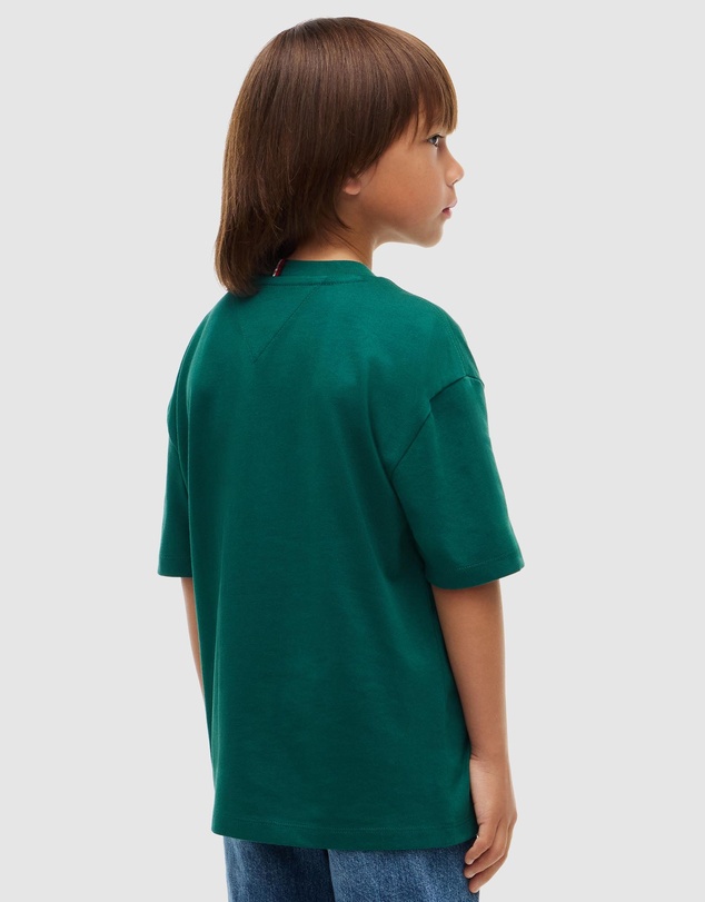 Tommy Hilfiger - Logo Jersey Crew Neck T-Shirt - Kids