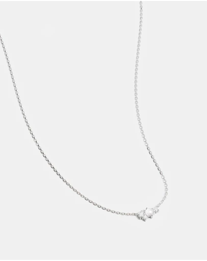 By Charlotte - Love in Stillness Heart Necklace