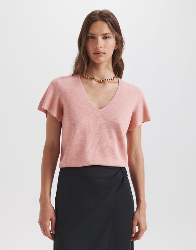 SABA - Mariya Sparkling Knit Top