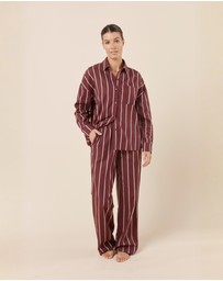 Gingerlilly - Chloe Cotton Striped PJ Set