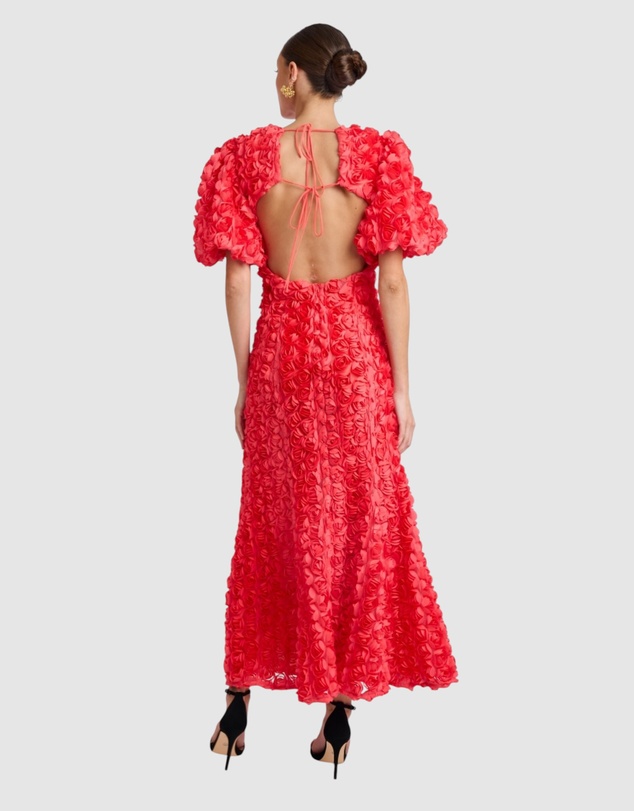 Romance by Honey and Beau - Rosalia Sleeve Midi Dress