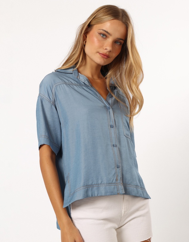 Petal & Pup - Lyna Top - Blue