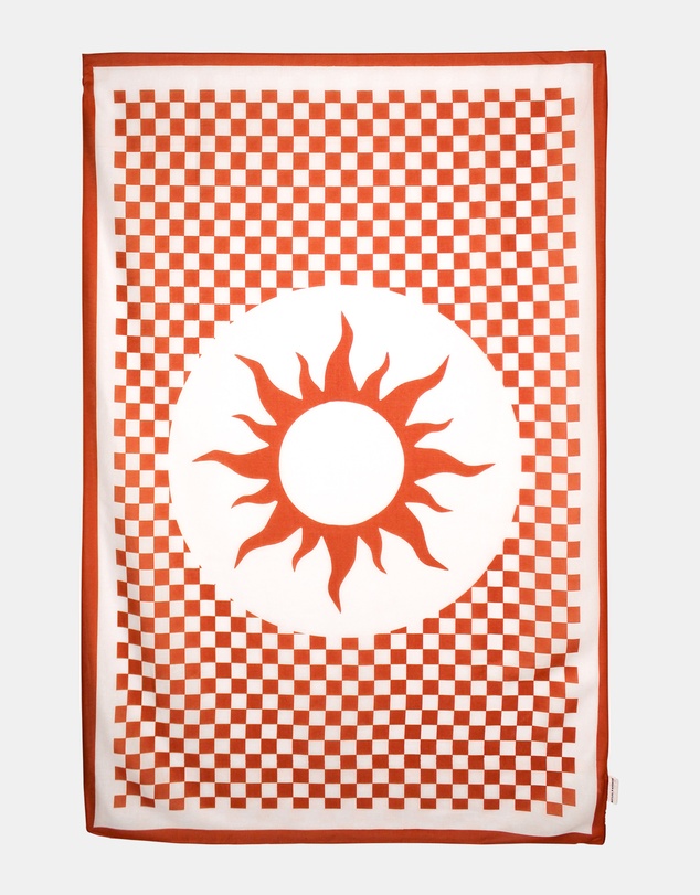 Morgan & Taylor - Athena Beach Sarong in Rust Orange
