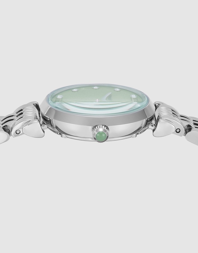 Emporio Armani - Silver Tone Analogue Watch