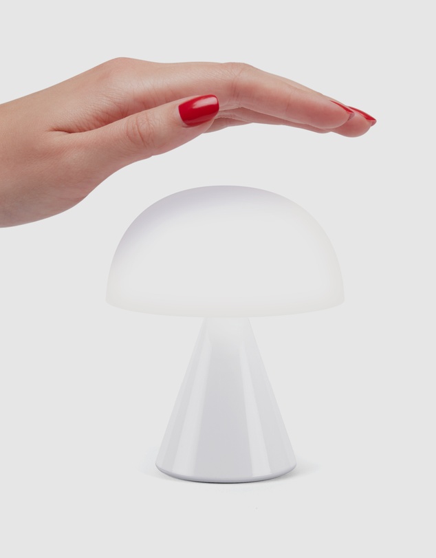 Lexon - Lexon Mina M Medium Portable Led Lamp - White