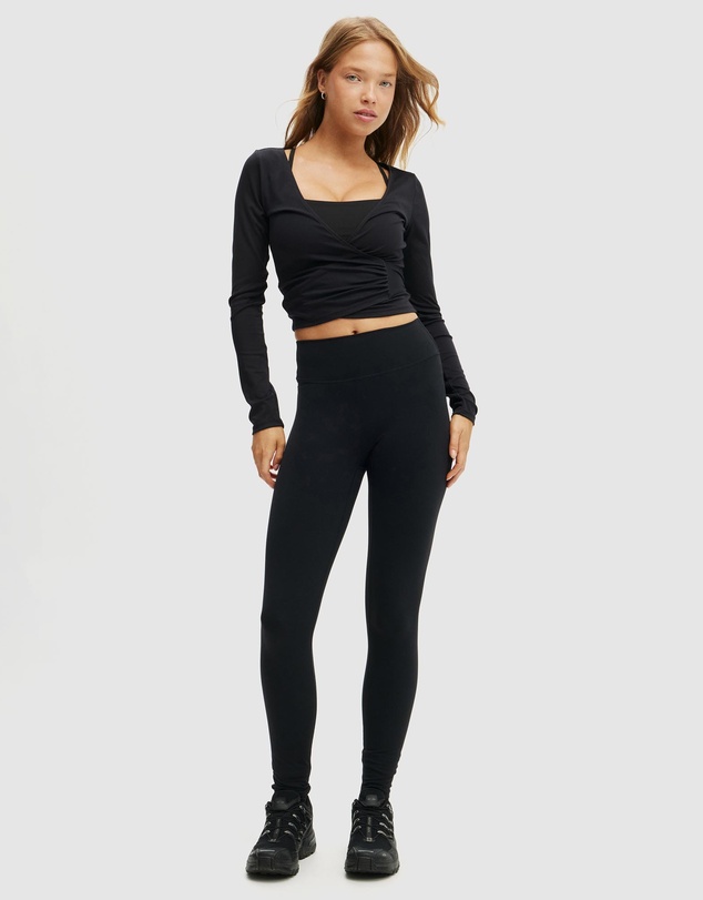 Cotton On Body Active - Ultra Luxe Invisible Scrunch Tights