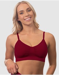 B Free Intimate Apparel - Wire-free Bamboo Padded Bra (B-C-D-DD-E-F-G-H) Cup