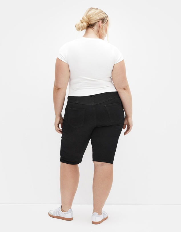 City Chic - Corset Waist Denim Short