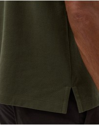 AERE - Relaxed Zip Polo