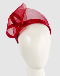 Fillies Collection - Red Headband Fascinator