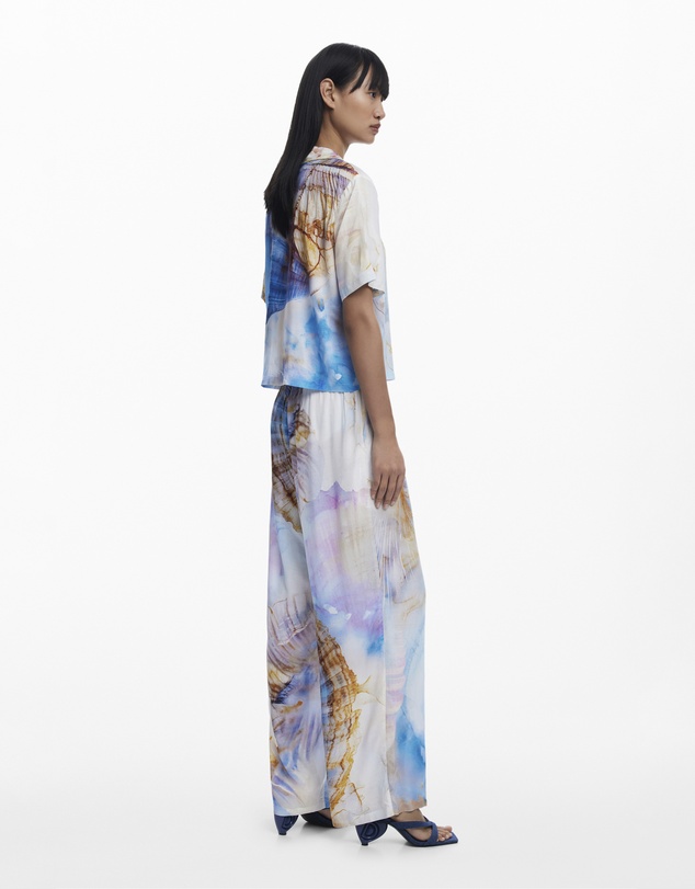 Desigual - Shell print relaxed Pant