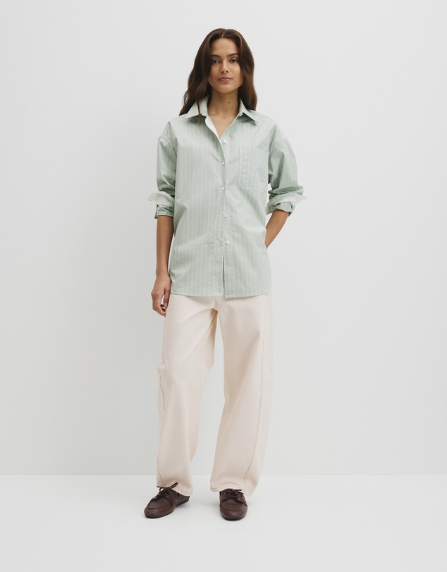 Country Road - Stripe Poplin Shirt
