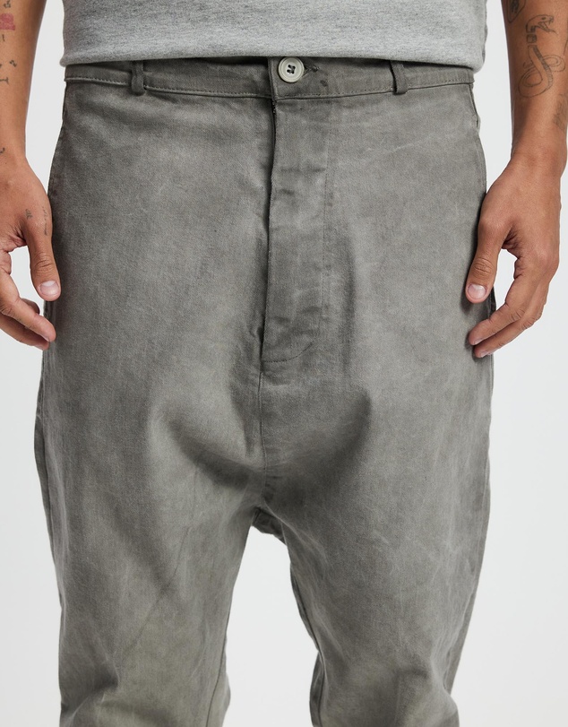 Surrounded By Ghosts - The Haxonite Super Low Crotch Tailored Denim Pants