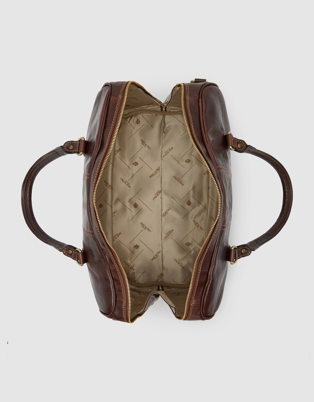 Republic of Florence - Albertis Piccolo Brown Leather Duffle