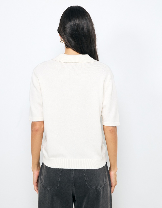 AERE - Aimee Relaxed Fit Knit Polo