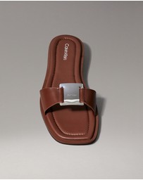 Calvin Klein - Leather Slides