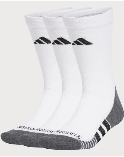 adidas Performance - Performance CLIMACOOL Cushioned Crew Socks 3 Pairs Unisex