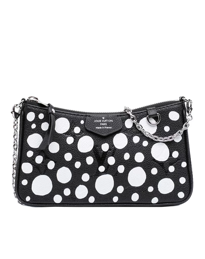 Pre-Loved by Azura Reborn - Pre-Loved Yayoi Kusama Monogram Giant Empreinte Infinity Dots Easy Pouch On Strap