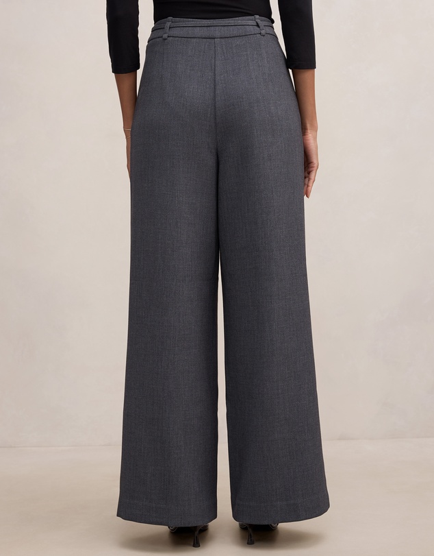 Forever New Petite - Lena Petite High Waist Wide Leg Pants