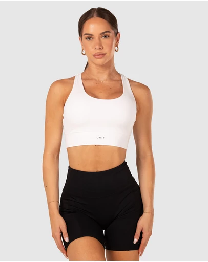 UNIT - UNIT Ladies Energy Strap Activewear Sports Bra