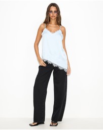 Dazie - Camille Lace Top