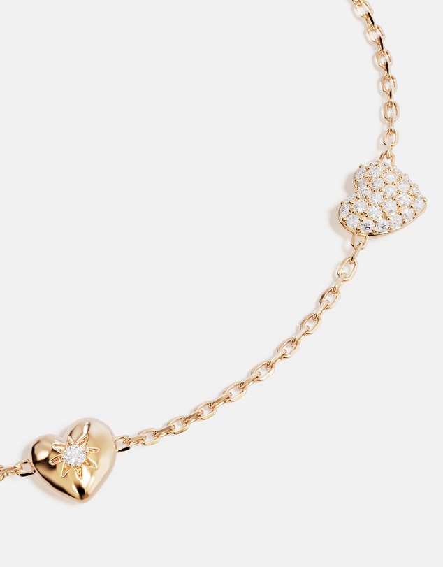 By Charlotte - You Have My Heart Charm Choker