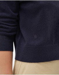 Oroton - Collar Cardigan