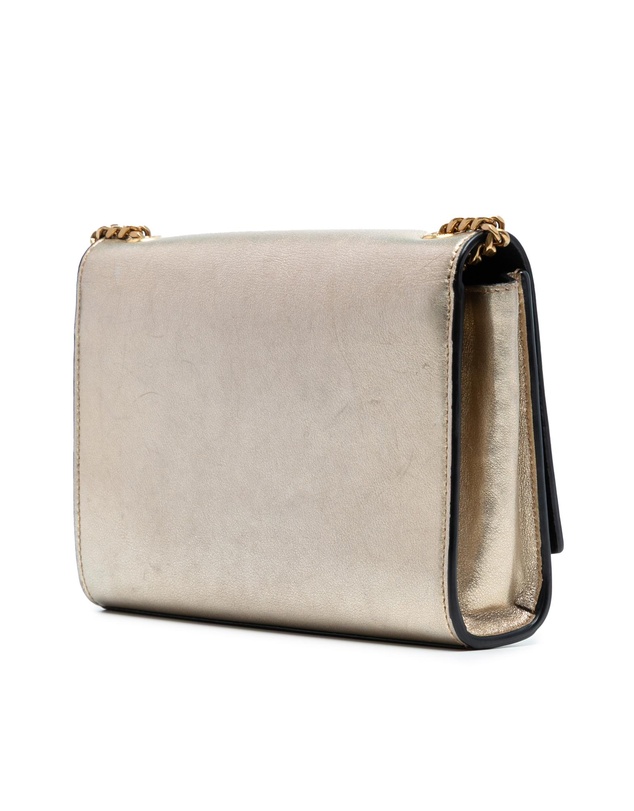 Pre-Loved by Azura Reborn - Pre-Loved Small Metallic Calfskin Monogram Kate Crossbody