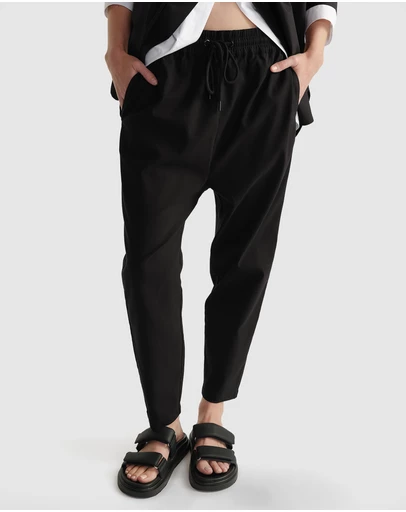 Decjuba - D-Luxe Drop Crotch Pants