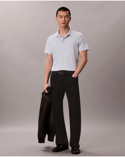 Calvin Klein - Slim Cotton Badge Polo Shirt