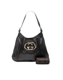 Pre-Loved by Azura Reborn - Pre-Loved Calfskin Interlocking G Britt Shoulder Bag