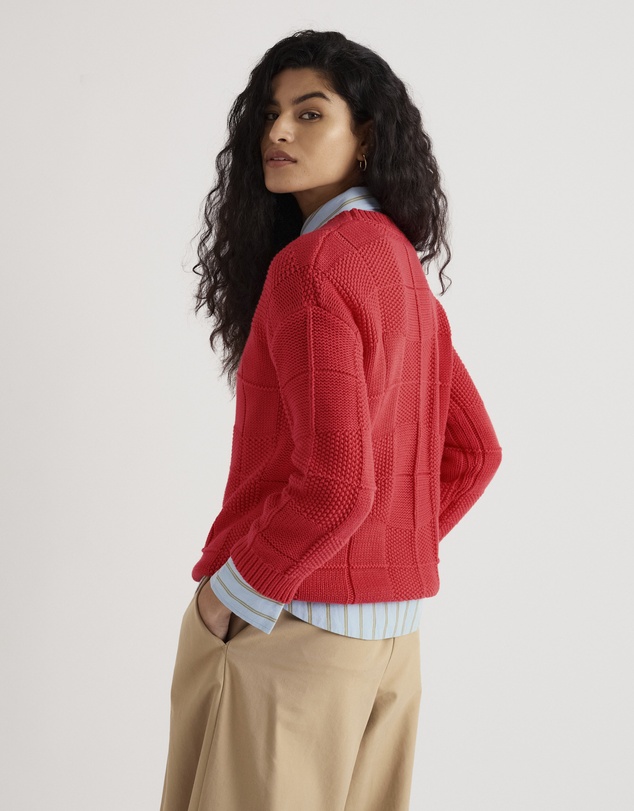 Seasalt - Seasalt Cornwall Red Hedge Rock Jumper