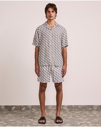 Frescobol Carioca - Roberto Linen SS Shirt