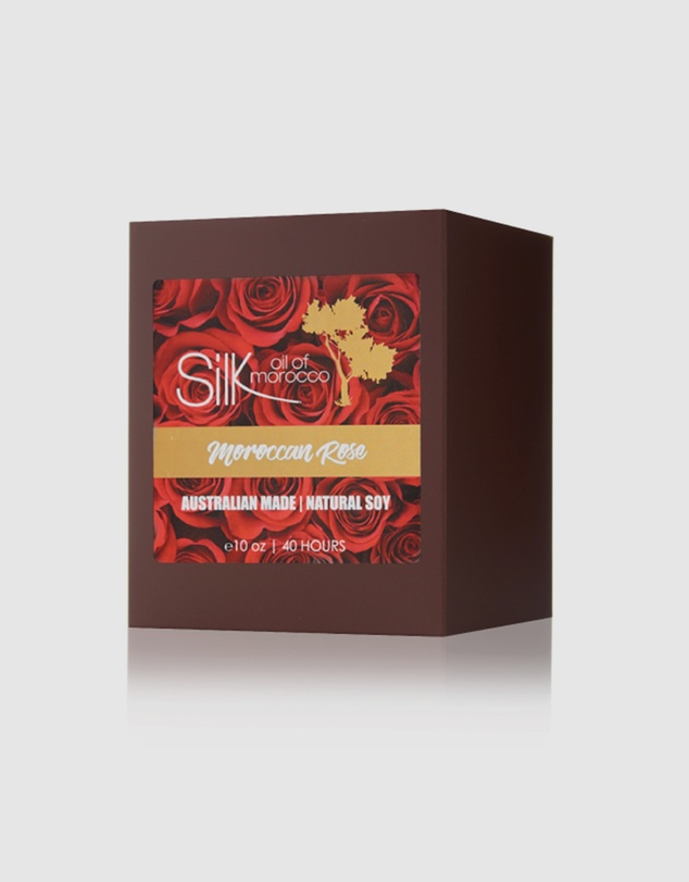 Silk Oil of Morocco - Moroccan Rose Natural Soy Candle