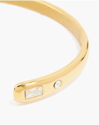 Lovisa - Waterproof Gold Plated Stainless Steel Diamante Celestial End Wrist Cuff