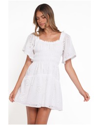 Petal & Pup - Tierney Mini Dress - White